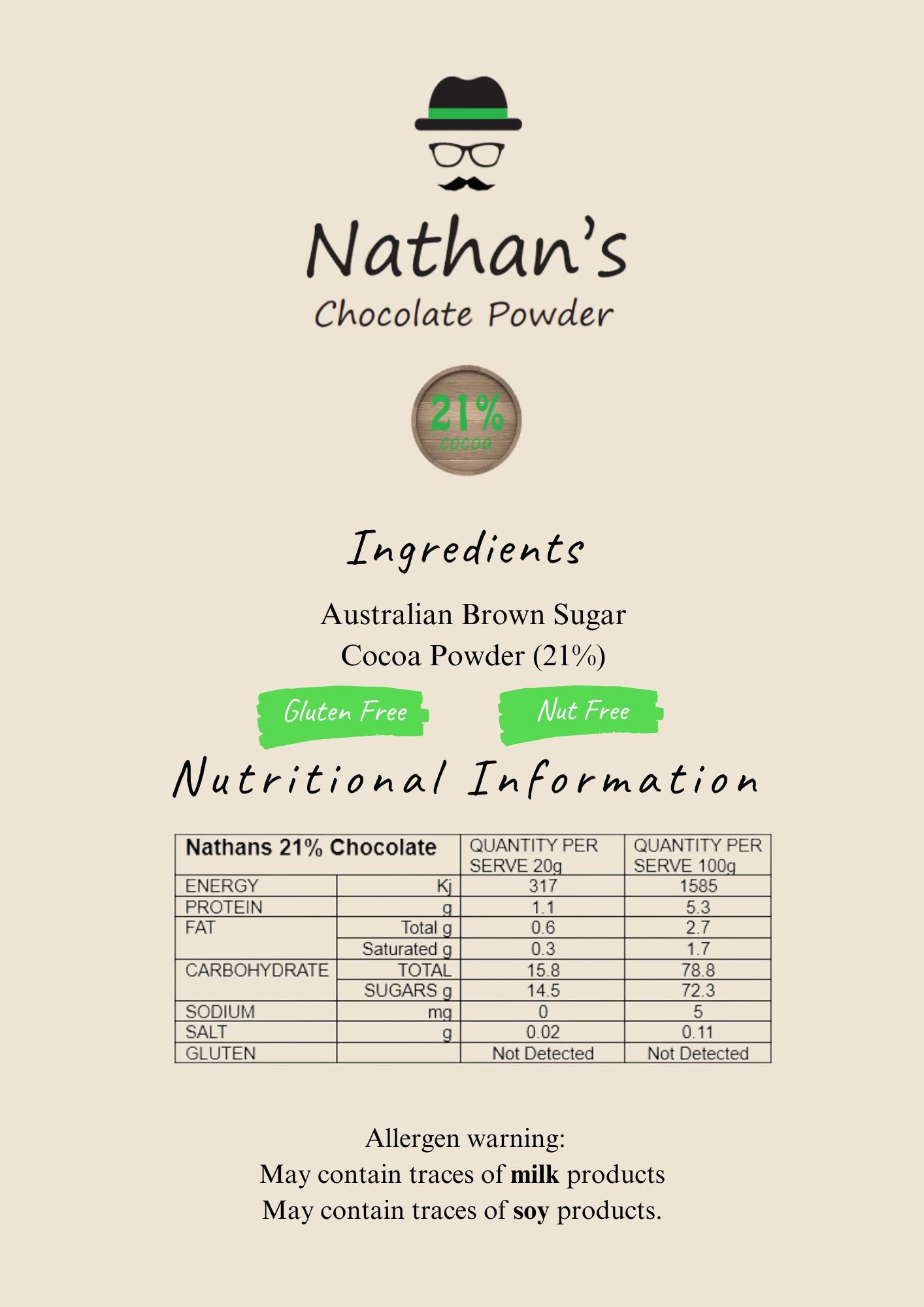 Chocolate 21% - 1kg