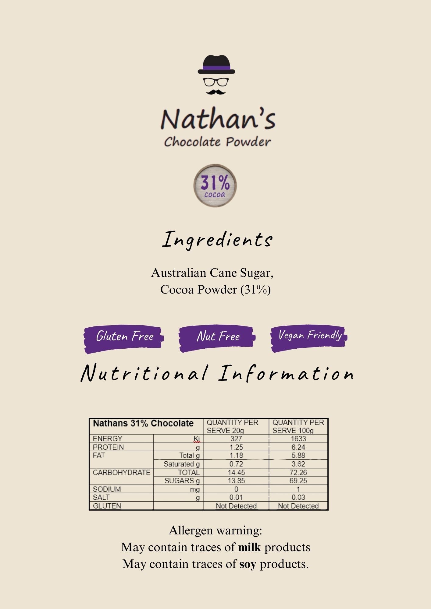 Chocolate 31% - 1kg