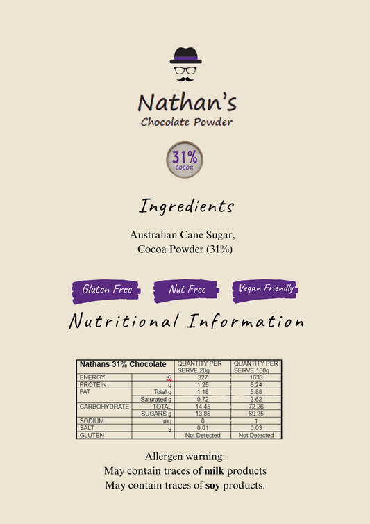 Chocolate 31% 350gTin